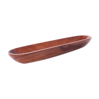 Vintage teak bread bowl 1960s made in Denmark