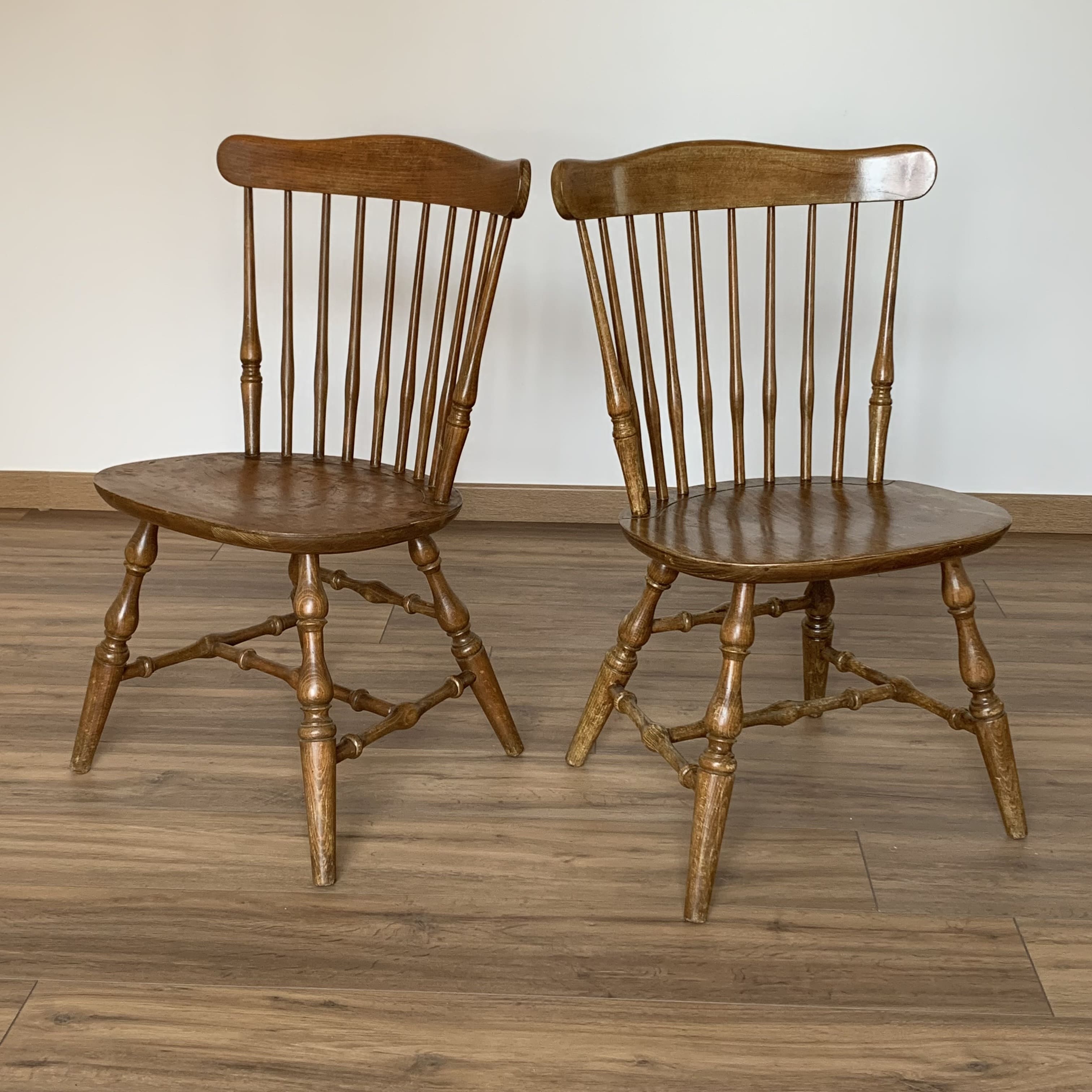 Pair of Windsor chairs