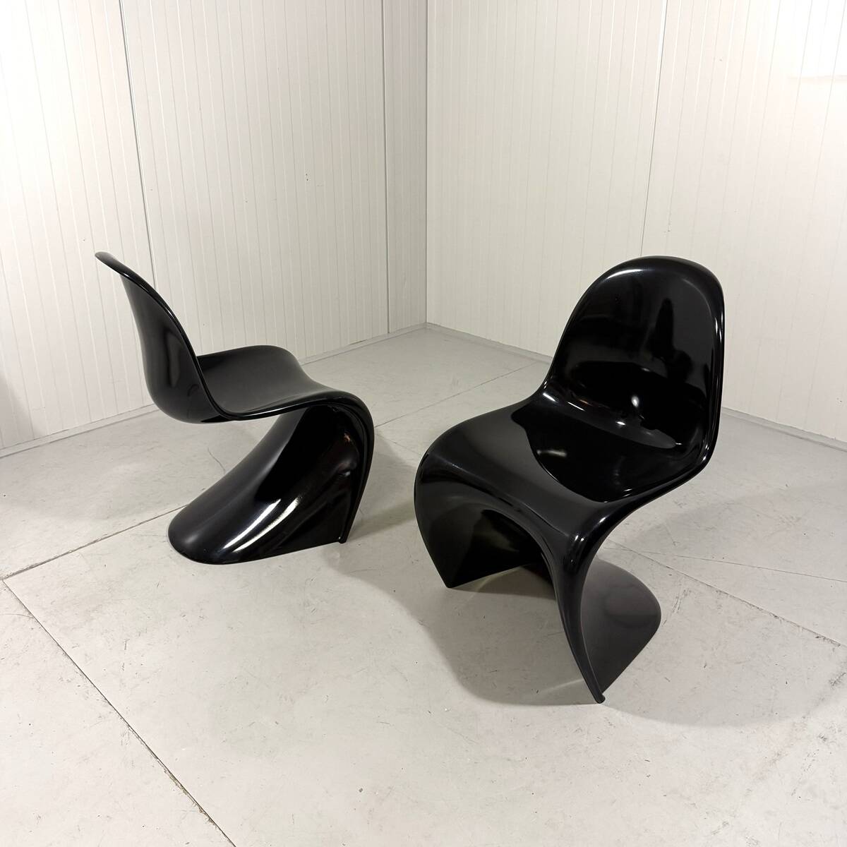 First edition Panton chairs by Verner Panton for Herman Miller 1960’s