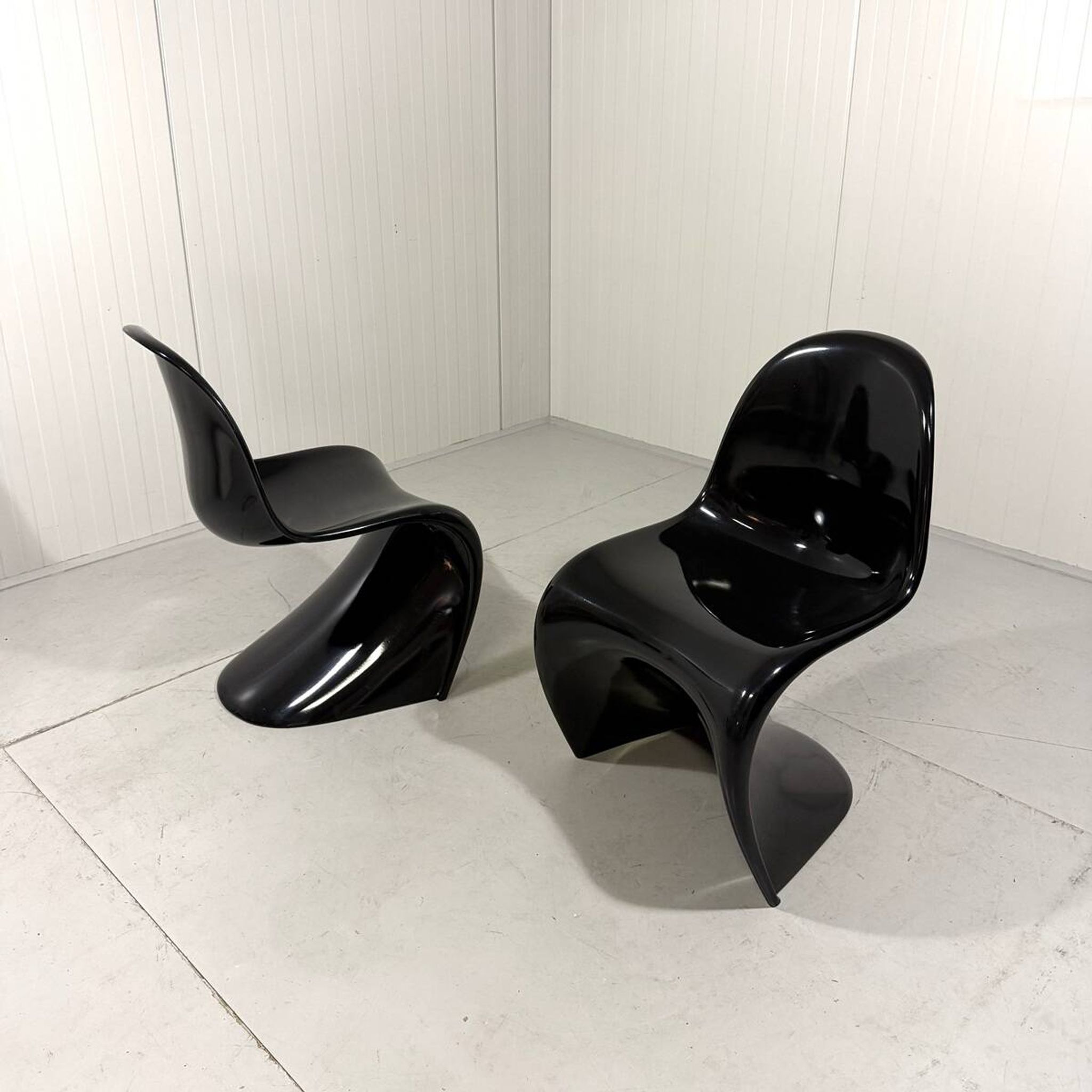 First edition Panton chairs by Verner Panton for Herman Miller 1960’s
