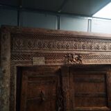 Old door with Indian frame