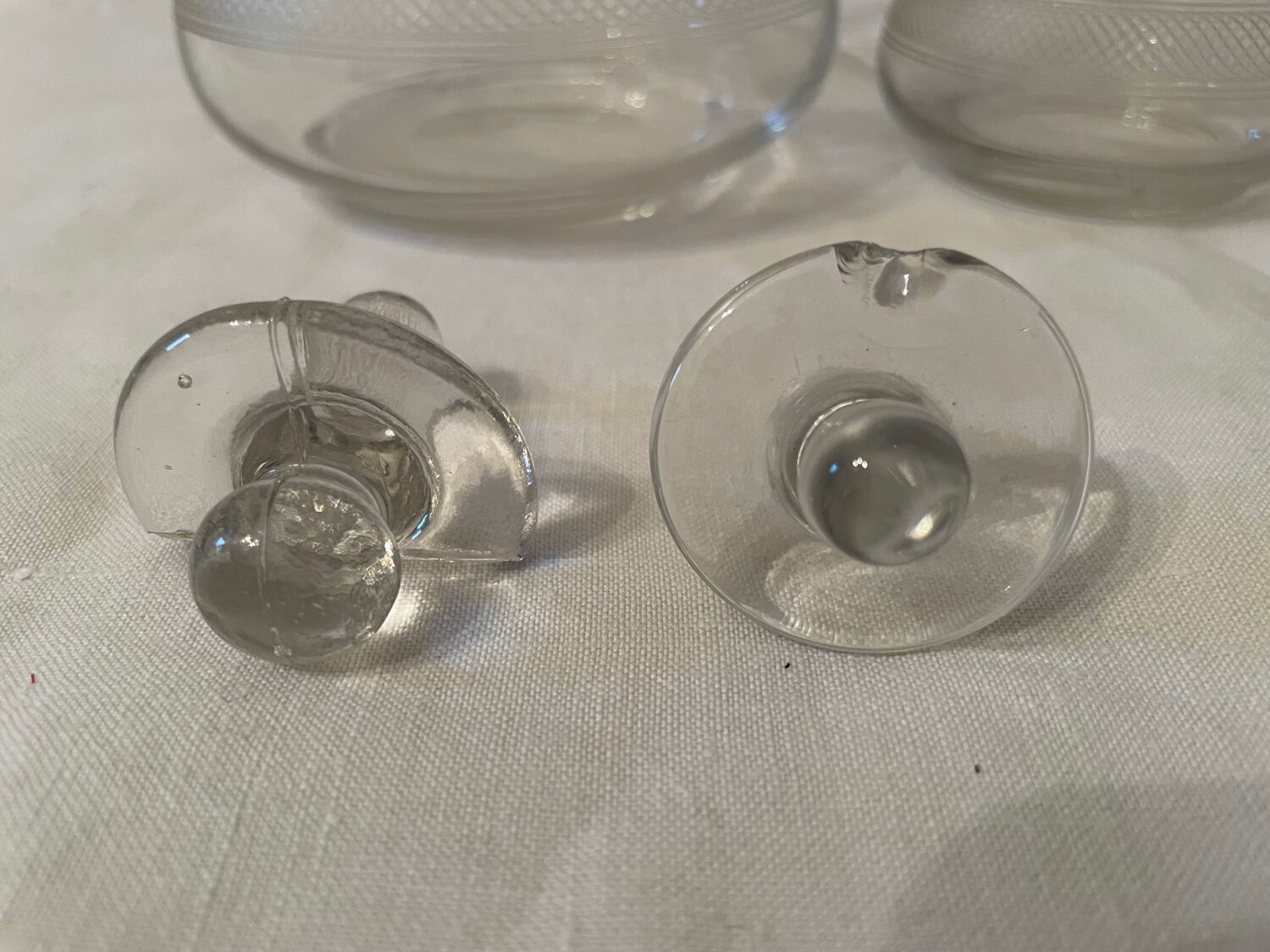 Carafes cristal