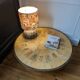rare table basse ''ronde'' Vallauris par Raymonde Leduc.