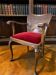 Fauteuil vintage en bois / une place / fauteuil lounge baroque