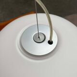 Postmodern Italian glass pendant lamp model Gaia by Luciano Cesaro for Tre Ci Luce, 1980s, set of 2.