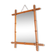 Miroir bambou vers 1930, 63x47 cm