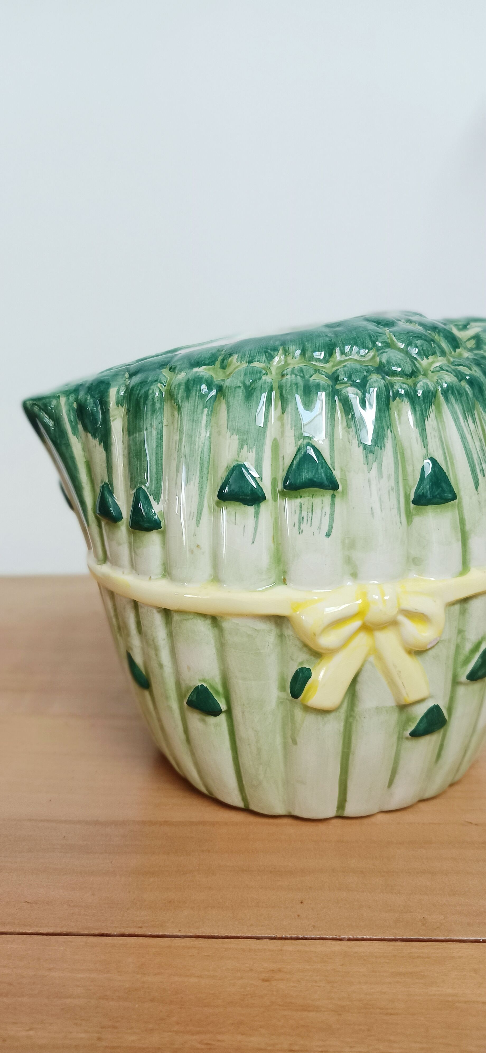 Pitcher asparagus slurry