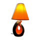Lampe en céramique Vallauris