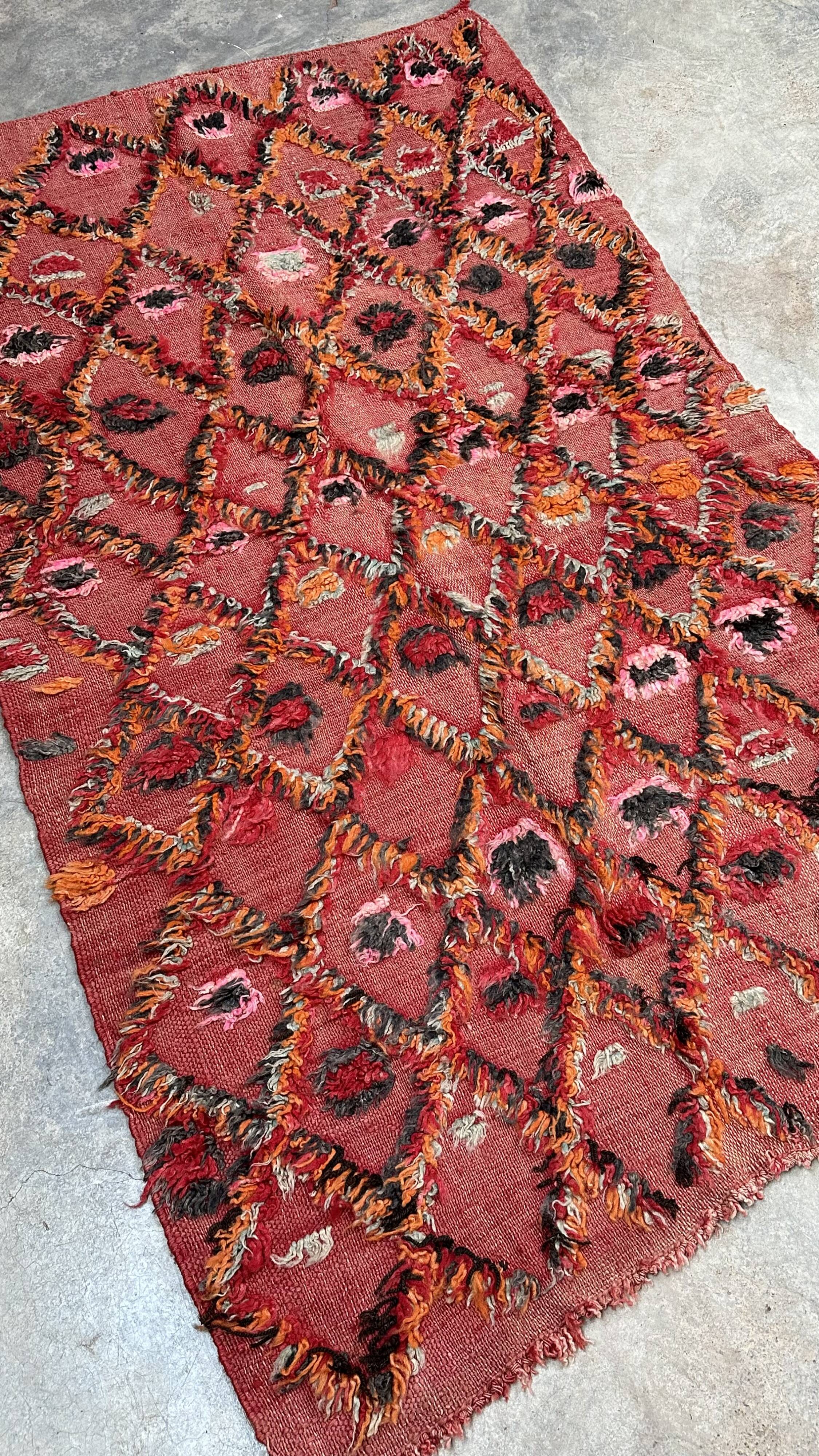Berber kilim talsint rug - 202 x 121 cm