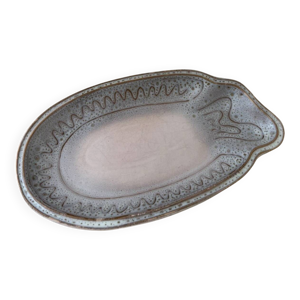 plat zoomorphe poisson