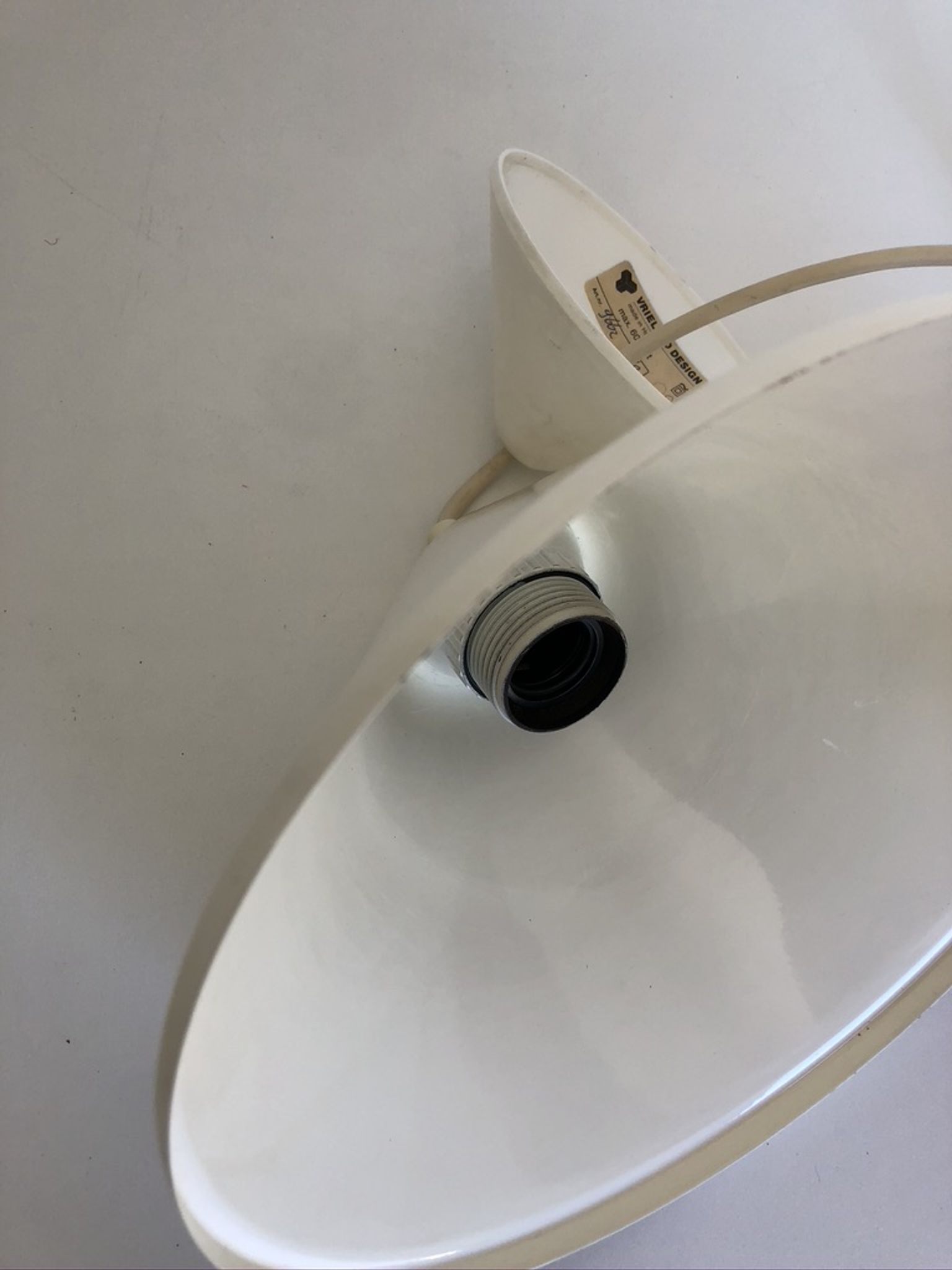 White metal suspension by Vrieland Design Made in Holland