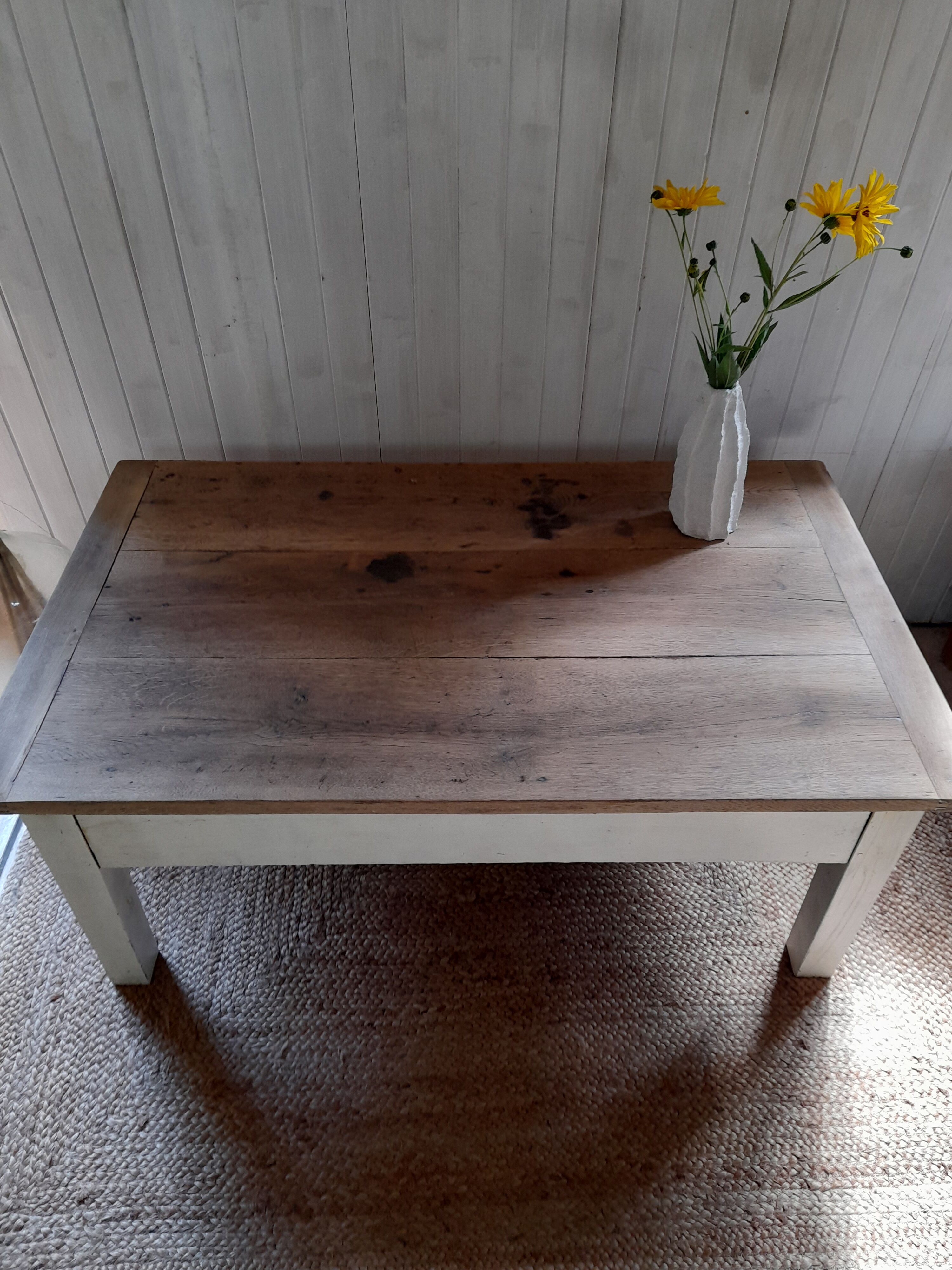 Table basse de ferme