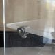 Vintage 70s plexiglass cube side table