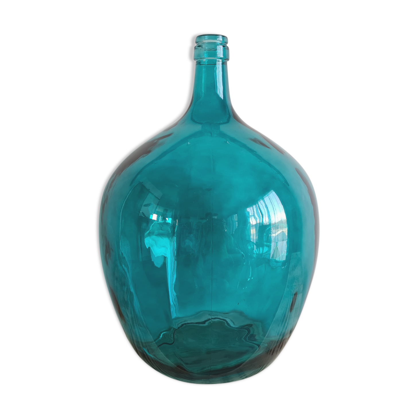Demijohn vintage blue 30L