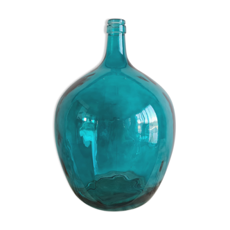 Dame-Jeanne bleue vintage 30L