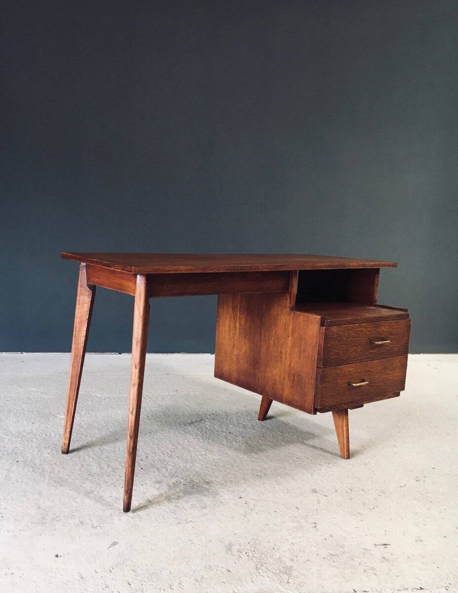 Modernist Reconstruction Writing Desk, France, 1950s