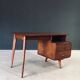 Modernist Reconstruction Writing Desk, France, 1950s
