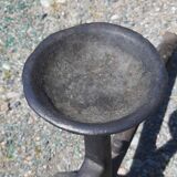 Pair of 19th century cast iron andirons