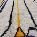 Handmade Berber wool mrirt rug 256 X 146 CM