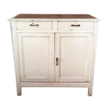 Parisian buffet in white wood