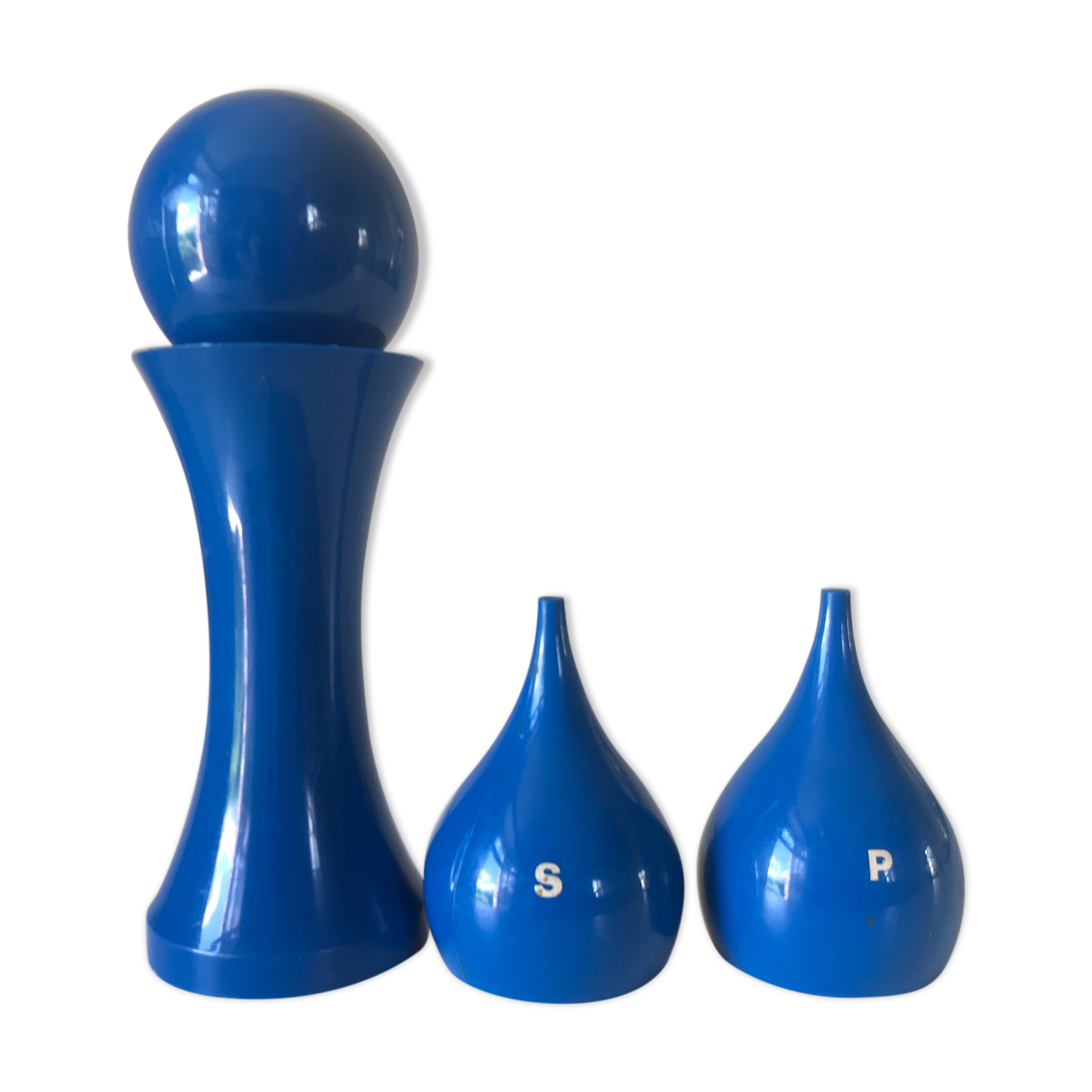 Guzzini shakers vintage design 70s