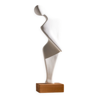 Elegant minimalistic abstract sculpture