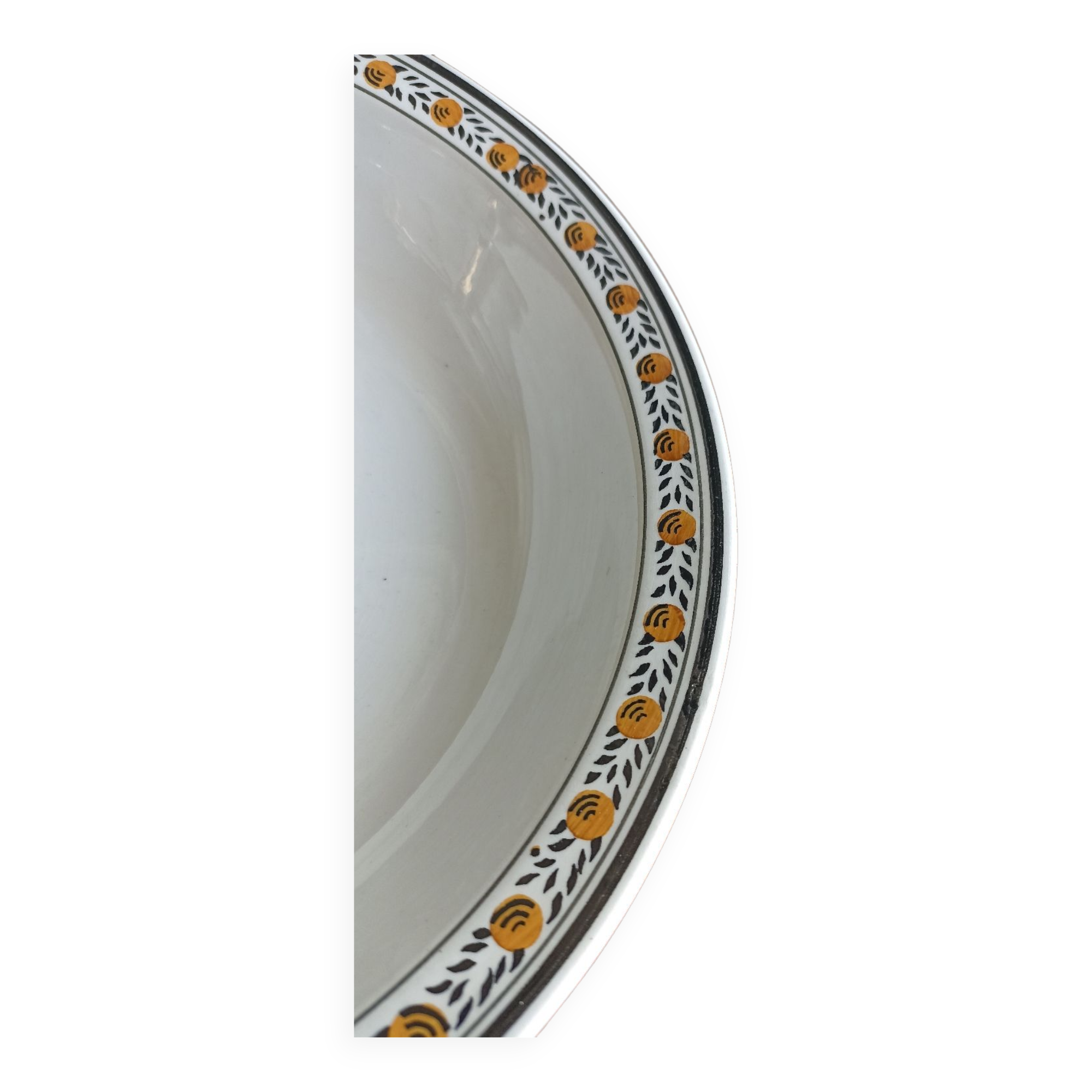 Hollow dish "Valence" by Digoin Sarreguemines