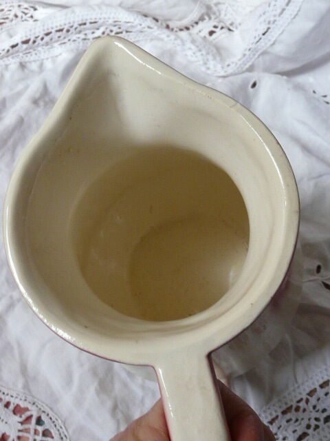 Pichet en faïence époque art déco digoin sarreguemines