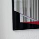 Eugenio Carmi Art Mirror, Memphis Style, Italian Collectible Design 70's