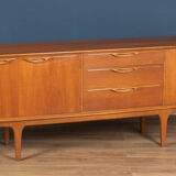 Retro teak 1960s long jentique classic mid century sideboard