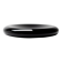 Charles Pfister black Murano glass bowl for Salviati, Italy, circa 1970.