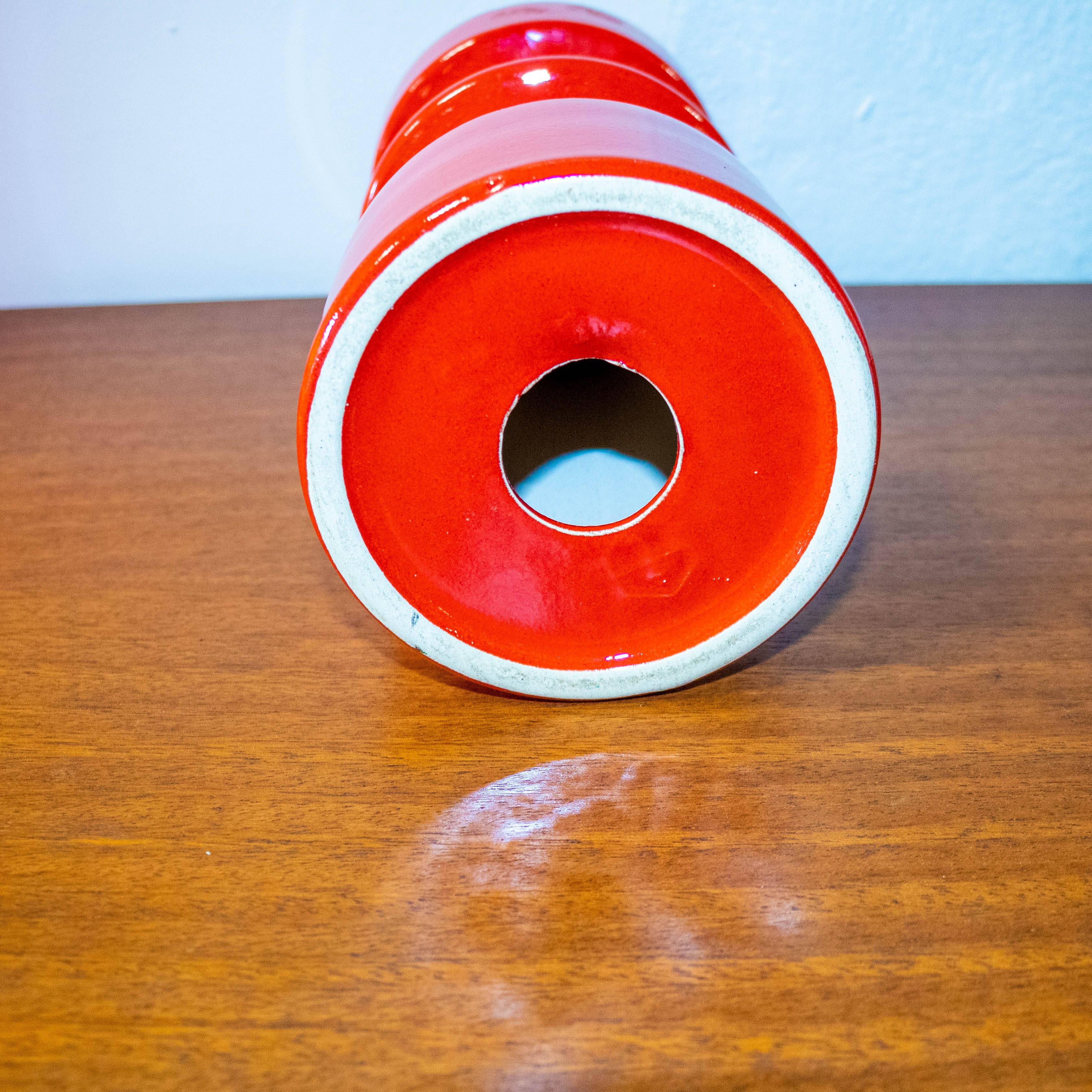 Ceramic candle holder circa 1960