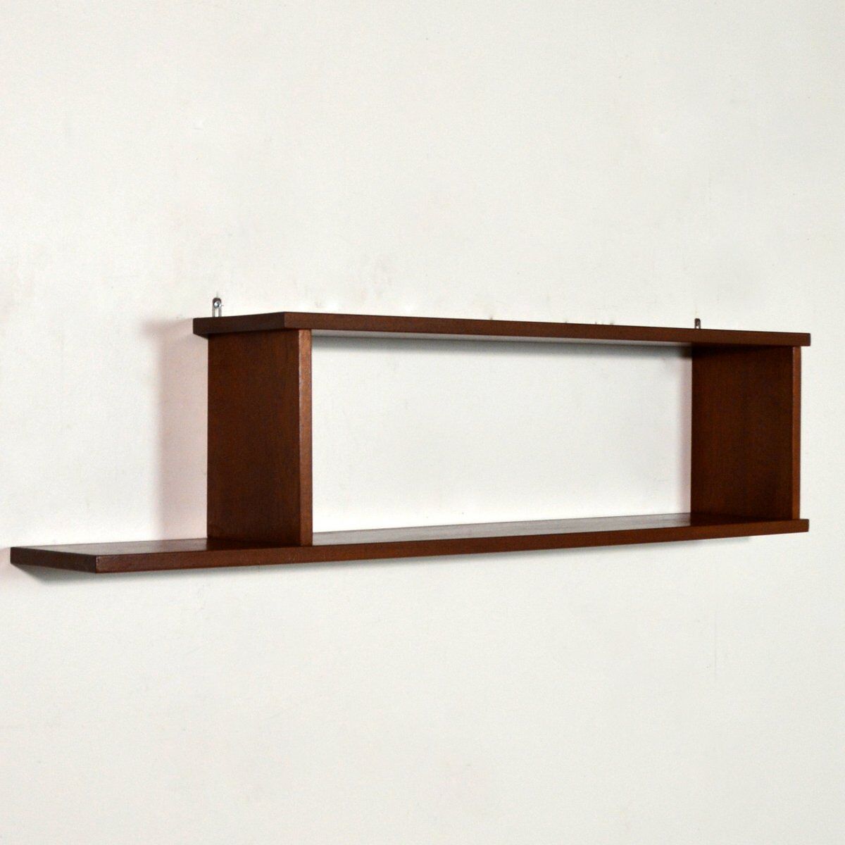 Scandinavian teak hanging shelf 1960s