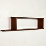 Scandinavian teak hanging shelf 1960s
