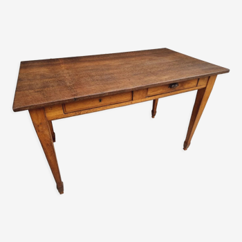 Antique table oak desk table