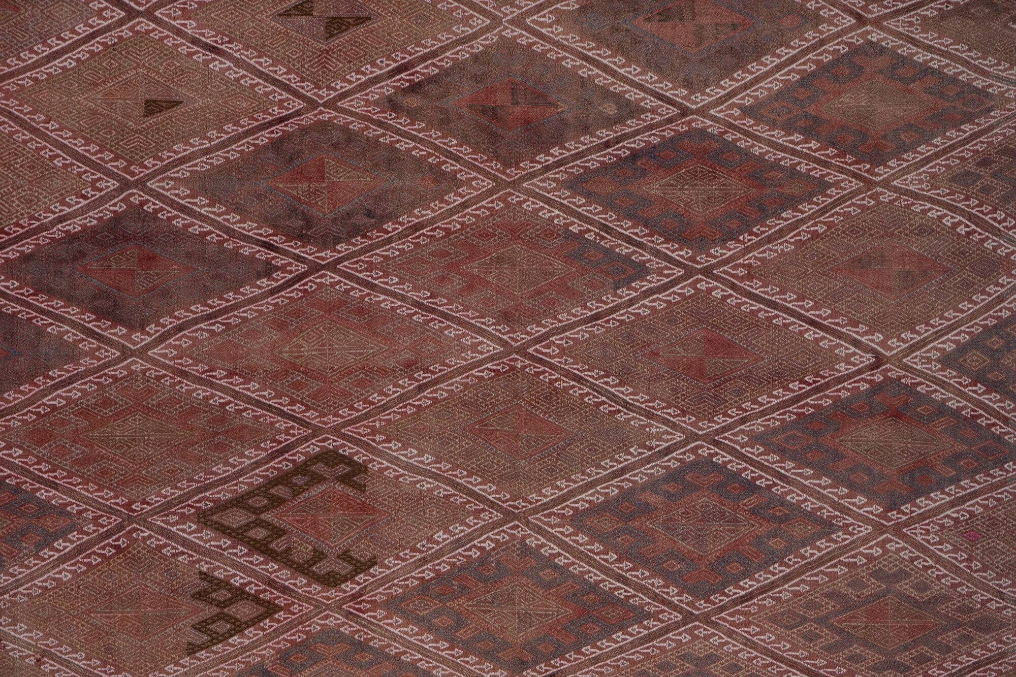 Vintage Turkish kilim handwoven 174x230 cm