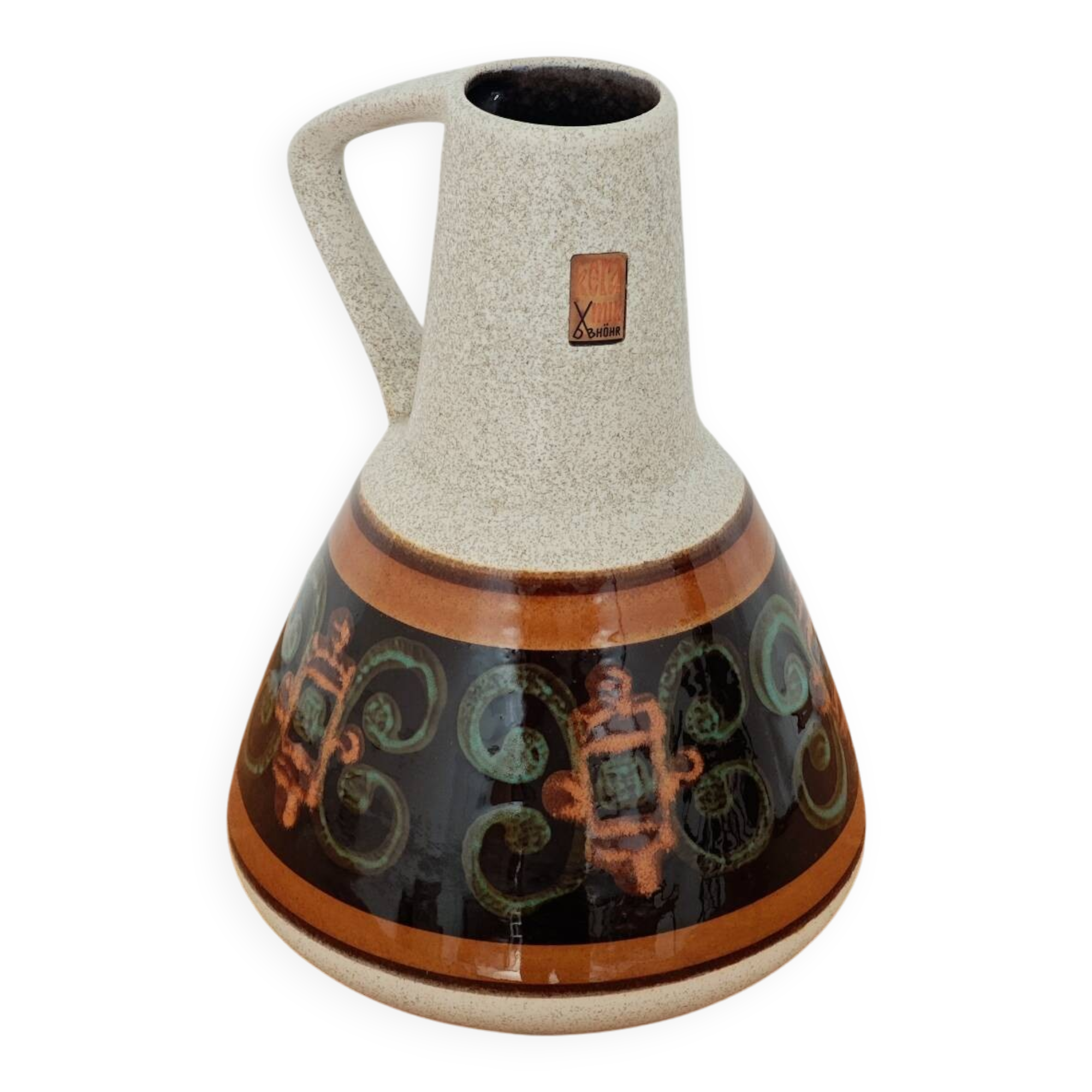 West Germany vase 310 - 22 Dumler and Breiden ochre green