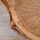Peacock chair in rattan from the 60s