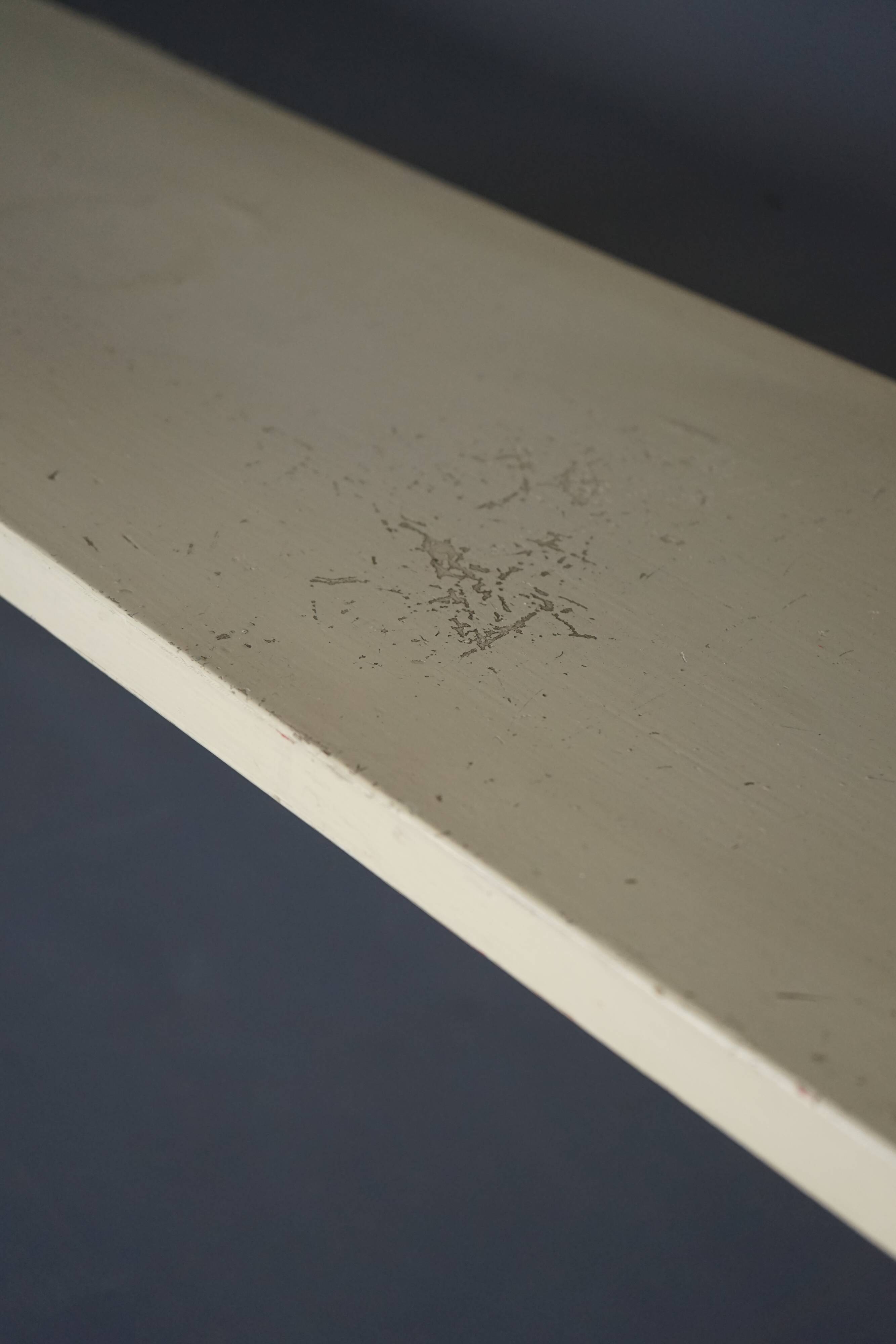 A Dutch wooden 1940s shelving unit in Modernist style