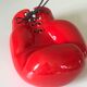 Ceramic boxing glove signed Jc Peiré annees 80