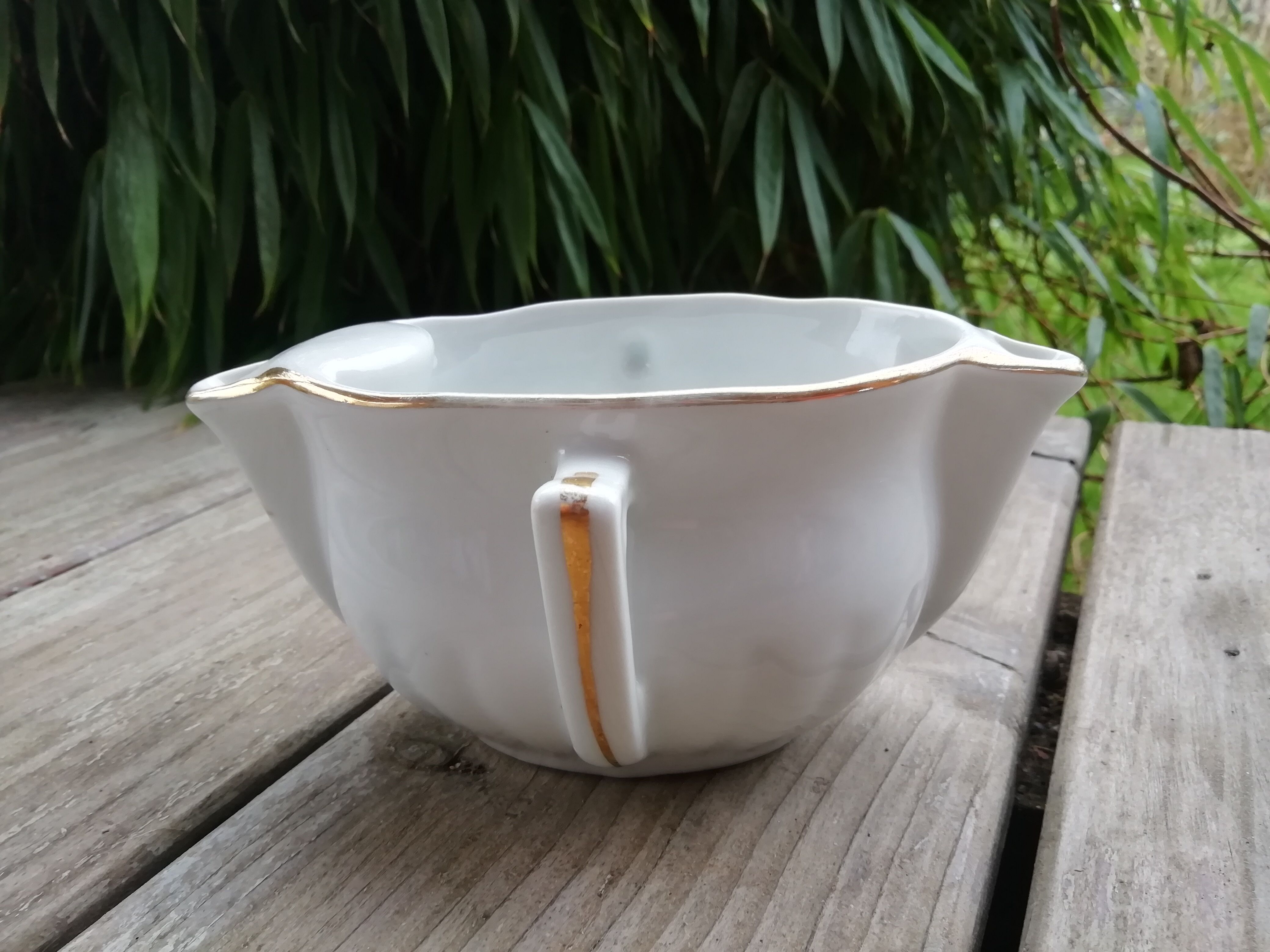 Saucière porcelain pillivuyt