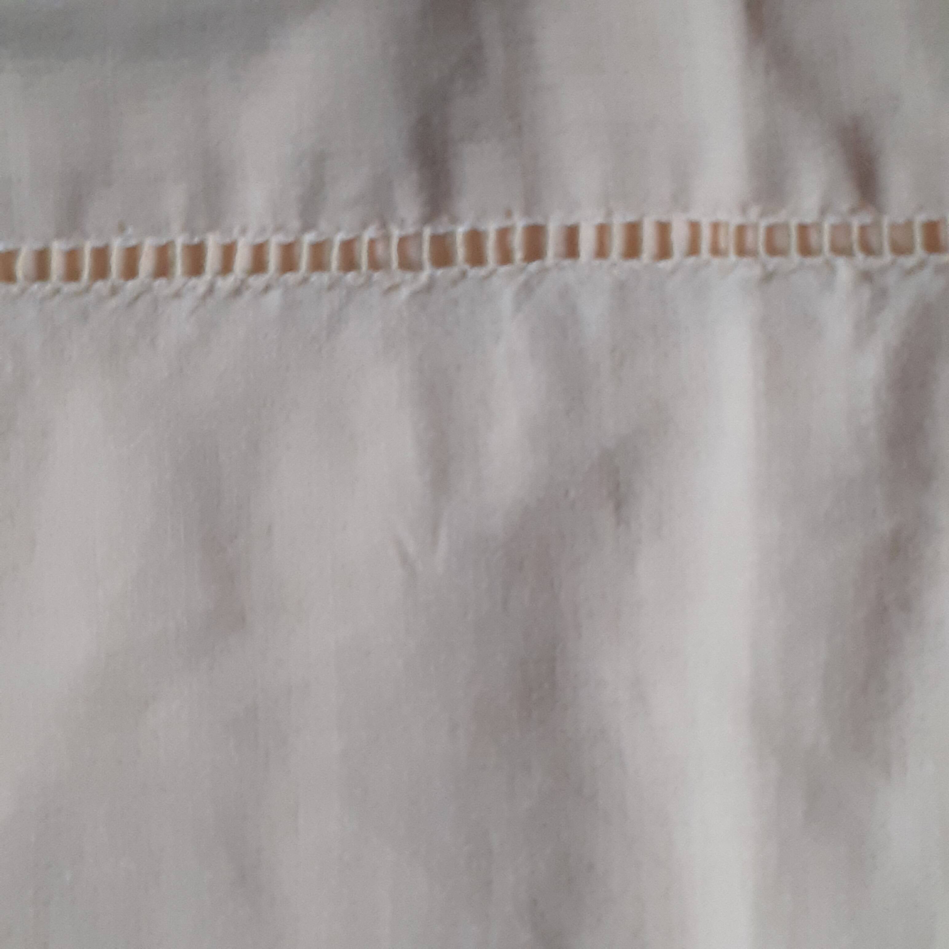 Yellow pillowcase. lined with handmade days.