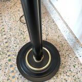 Art Deco floor lamp in opaline
