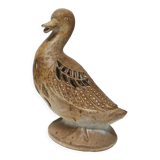 Ceramic duck lamp, Agnès Escala, 1960