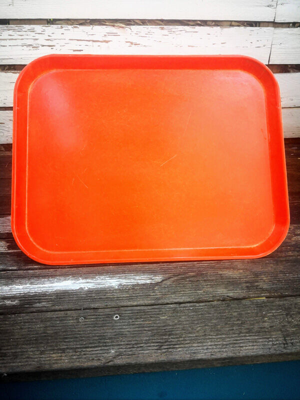 Orange fiberglass top