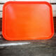 Orange fiberglass top