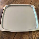 Vintage stainless steel tray Made in Hong Kong