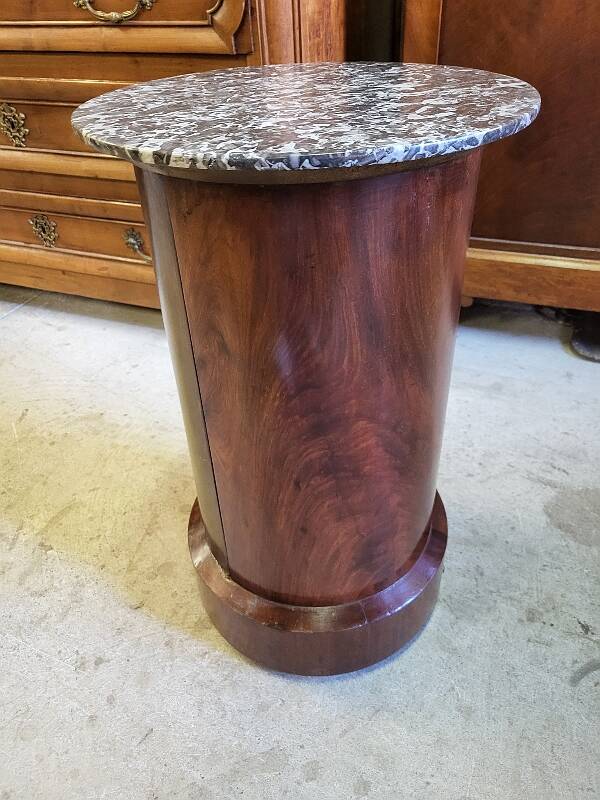 Empire mahogany night table called somno n° 2