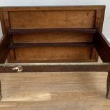 Bistro table in wood formica and zinc 1930s