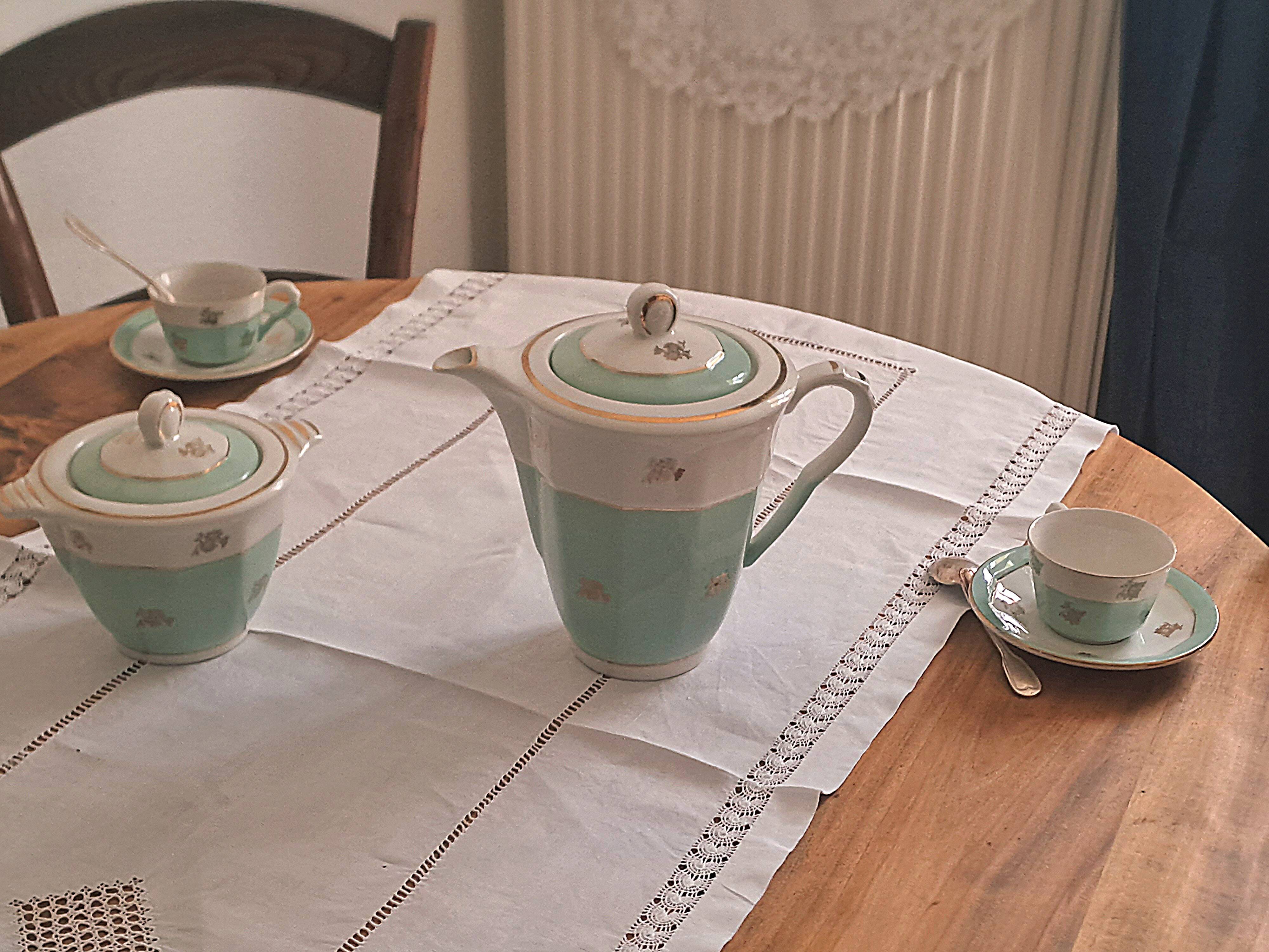 Coffee service Moulin des Loups model "Emeraude"